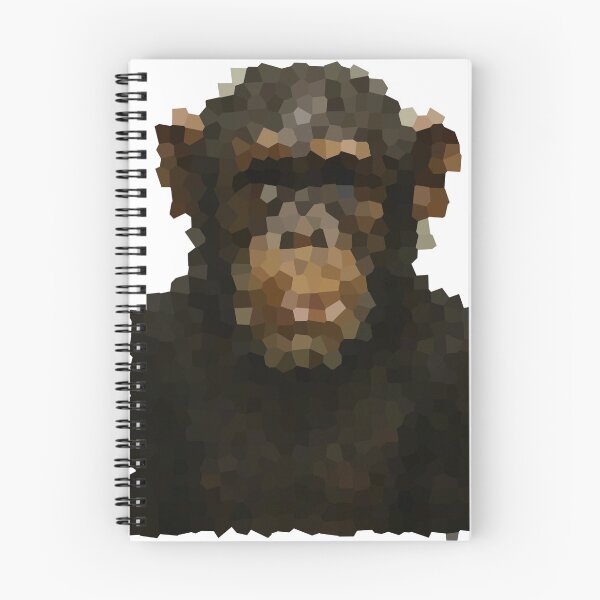 Item preview, Chimpanzee crystal pixels. designed and sold by moths-minor.