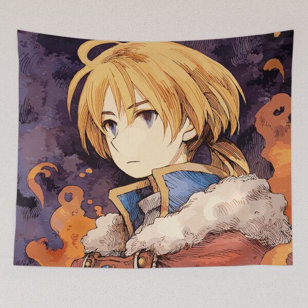 Item preview, Ramza Final Fantasy Tactics FFT designed and sold by bapupa.