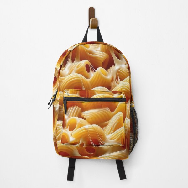 Item preview, Streetwear and accessories shell with stringy grated cheese designed and sold by Angry-Wears.