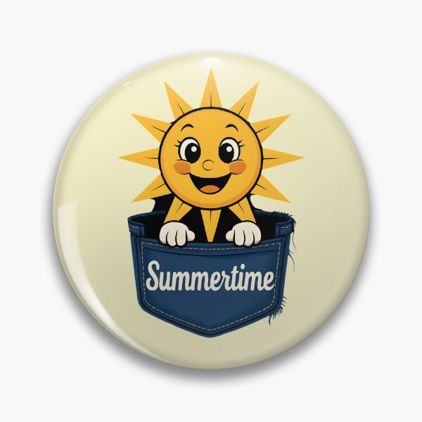 Item preview, Cheerful Sun Pocket Art Design designed and sold by PrintandJoy.