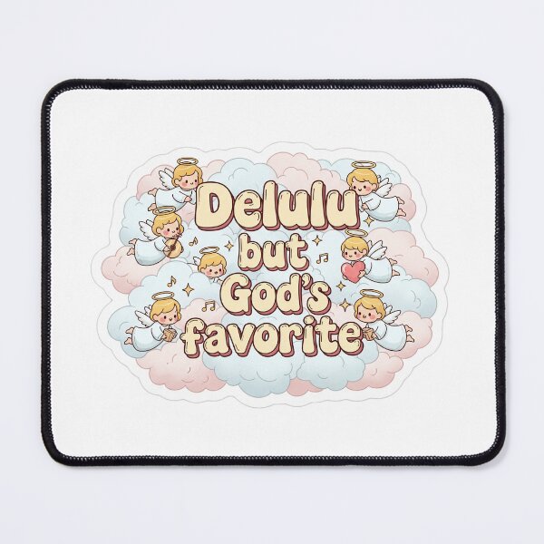 Item preview, Delulu but God's Favorite  designed and sold by lanakilajean.