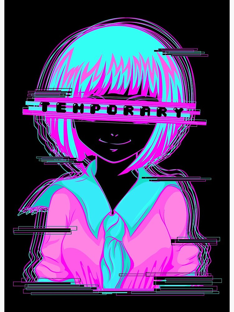 Download Glitch Anime PFP Aesthetic Wallpaper | Wallpapers.com