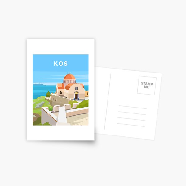 Item preview, Kos, Greece - Greek Island Church designed and sold by typelab.