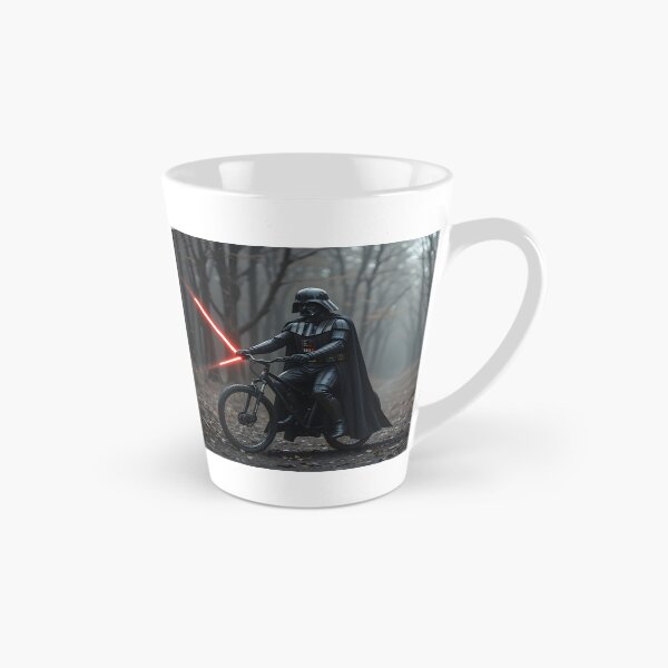 Item preview, Darth Vader Cycling in Mysterious Forest designed and sold by ART ATTACK ZONE.