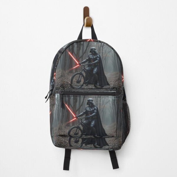 Item preview, Darth Vader Cycling in Mysterious Forest designed and sold by ART ATTACK ZONE.