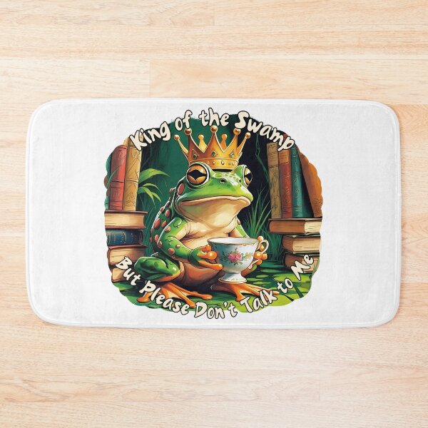 Item preview, King of the Swamp – But Please Don’t Talk to Me designed and sold by TestudoDesign.