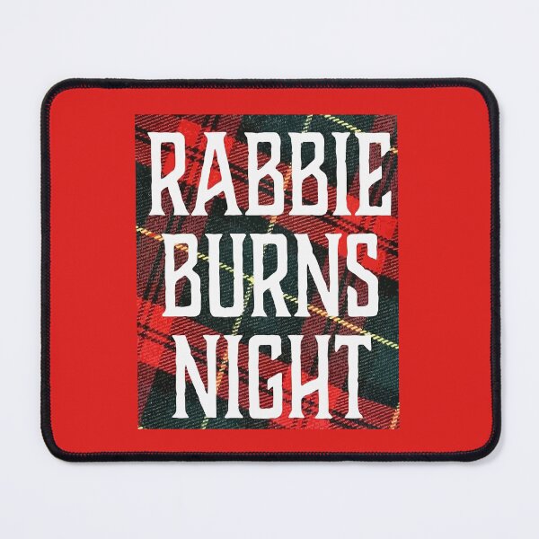 Item preview, Rabbie Burns Night Quote On Varicolored Checked Plaid designed and sold by taiche.