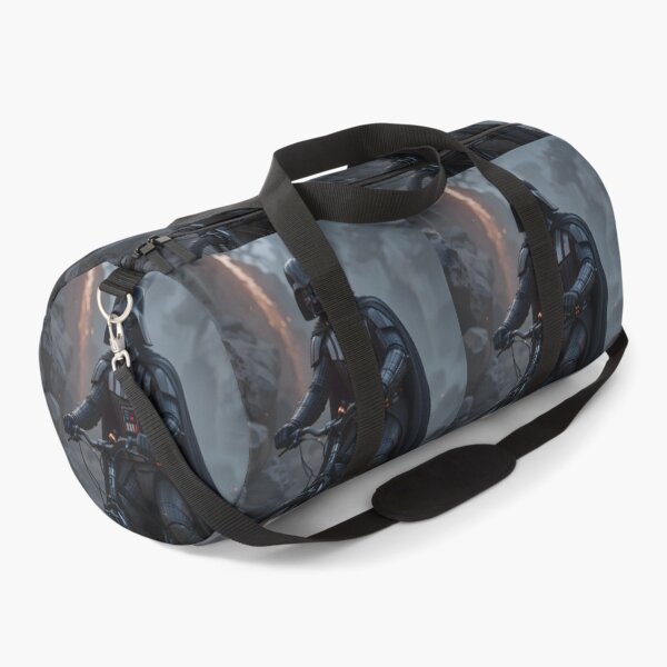 Item preview, Darth Vader Biking Through Apocalyptic Ruins designed and sold by ART ATTACK ZONE.