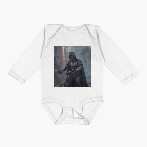 Artikel-Vorschau von Darth Vader radelt durch apokalyptische Ruinen, designt und verkauft von ART ATTACK ZONE.