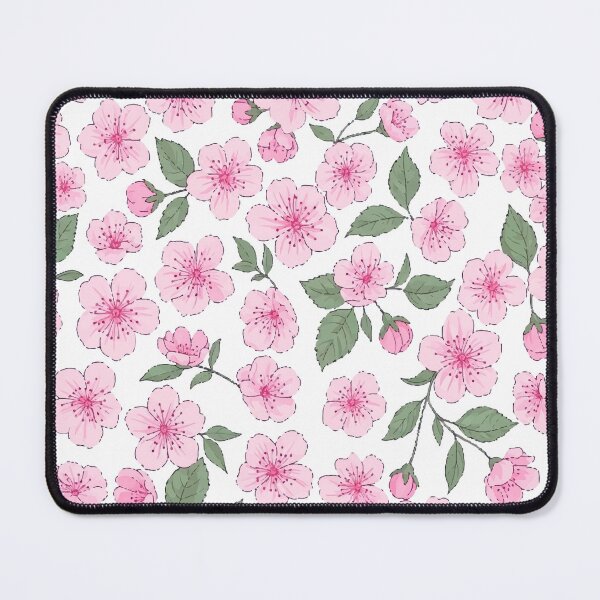 Item preview, Pink Cherry Blossom Floral Pattern | Seamless Flowers & Leaves Design designed and sold by  Ojo de Lilith.