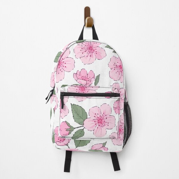 Item preview, Pink Cherry Blossom Floral Pattern | Seamless Flowers & Leaves Design designed and sold by Ojo de Lilith.