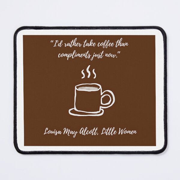 Item preview, Coffee and Compliments  designed and sold by LiteraryLoves.