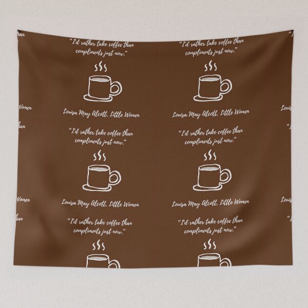 Item preview, Coffee and Compliments  designed and sold by LiteraryLoves.