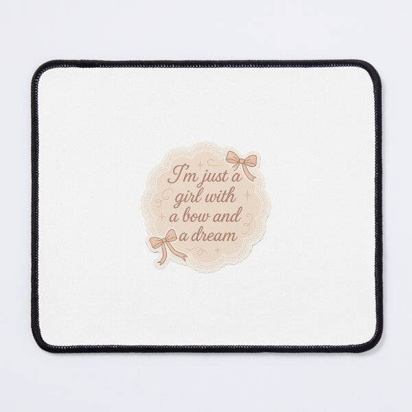 Item preview, Just a girl with a bow and a dream designed and sold by lanakilajean.