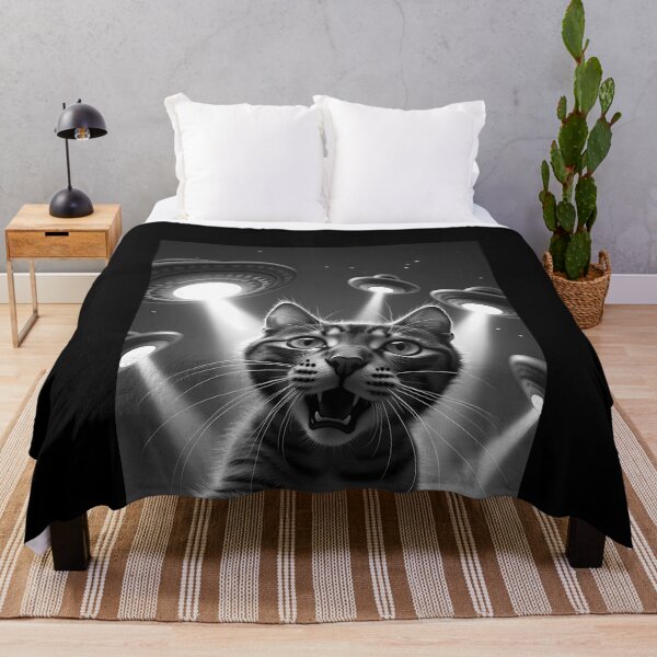Item preview, Panicked cat - Flying saucer designed and sold by Danh Style.
