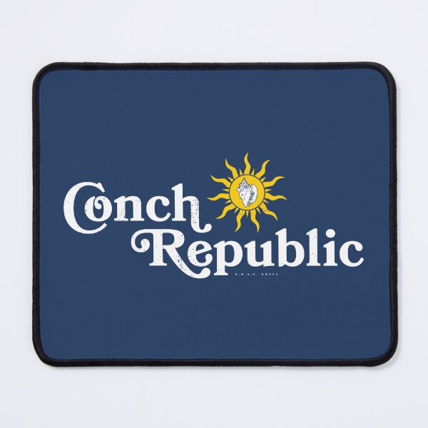 Item preview, Conch Republic Key West Florida Retro Text designed and sold by deadmansupplyco.