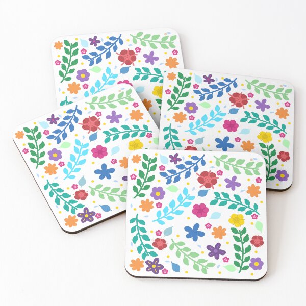 Item preview, Summer Colorful Floral pattern  designed and sold by Hello-Cuties.