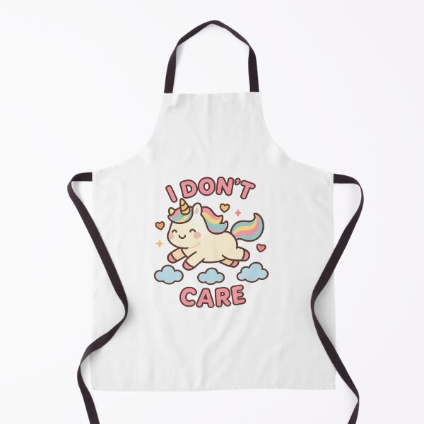 Item preview, I Don’t Care Cute Unicorn – Funny Kawaii Rainbow Attitude Design designed and sold by veinmerch.