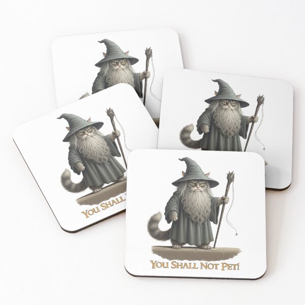Item preview, Catdalf The Grey - LOTR Parody designed and sold by CatsAreFamous.