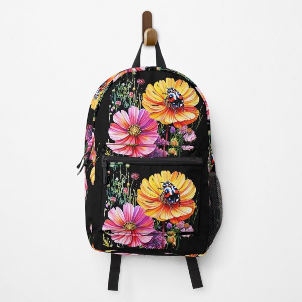 Item preview, Colored Flowers and Lady bug designed and sold by CookieandShadow.