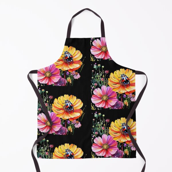 Item preview, Colored Flowers and Lady bug designed and sold by CookieandShadow.