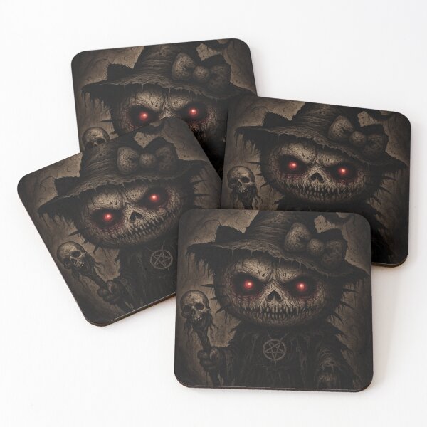 Item preview, Hello kitty: hellish sorceress with a fiery gaze designed and sold by art-emissa.