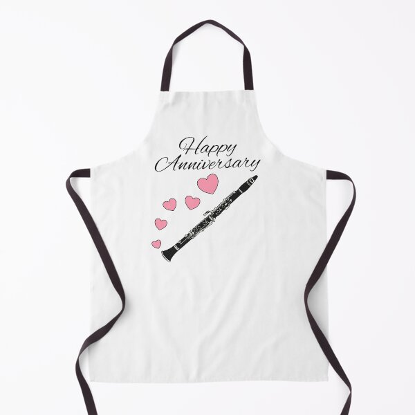 Item preview, Happy Anniversary, Clarinet Player Woodwind Musician Wedding designed and sold by doodlerob.