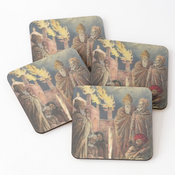 Item preview, Fire Ceremony (1862) designed and sold by 19th Century in Color.