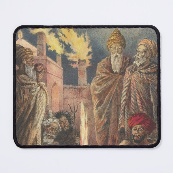 Item preview, Fire Ceremony (1862) designed and sold by 19th Century in Color.