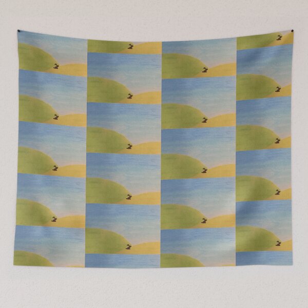 Item preview, Bunny on the hills designed and sold by PaperPainter.