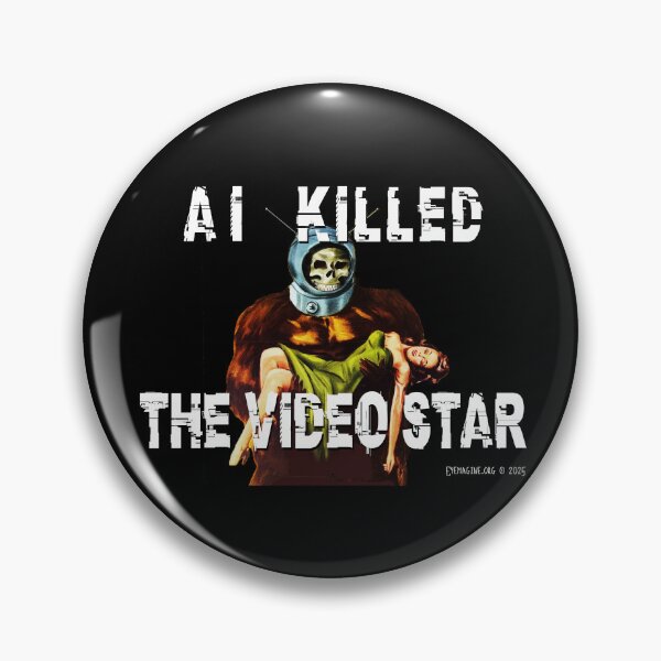 Artikelvorschau, KI hat den Videostar getötet entworfen und verkauft von EyeMagined.