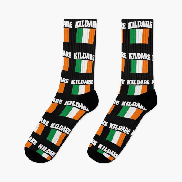 Item preview, Kildare County Kildare Ireland with Irish Flag designed and sold by OliDesigns.