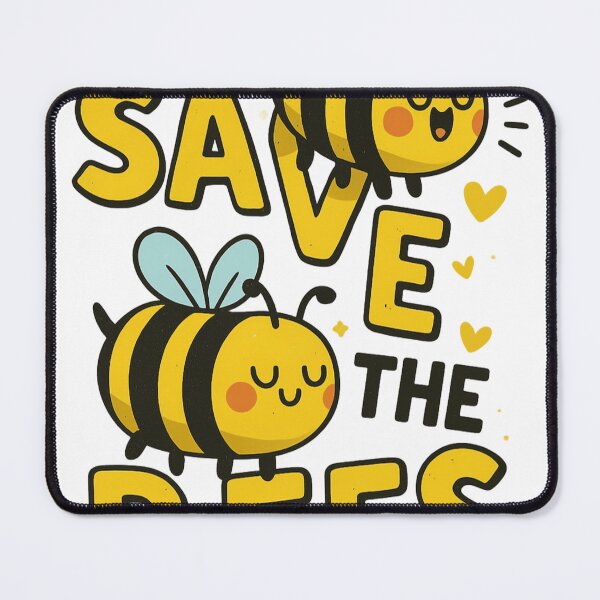 Item preview, Save the Bees – Cute Bumblebee Awareness Design with Sizz & Bzzz designed and sold by veinmerch.