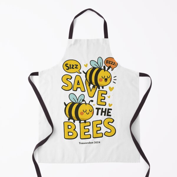 Item preview, Save the Bees – Cute Bumblebee Awareness Design with Sizz & Bzzz designed and sold by veinmerch.