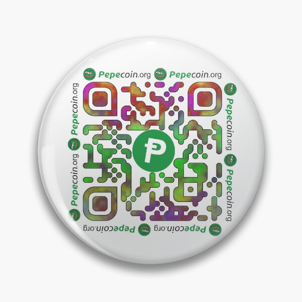 Item preview, Url PepeCoin $PEP QR CODE WHITE designed and sold by NoiseToSeeYou.