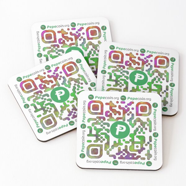 Item preview, Url PepeCoin $PEP QR CODE WHITE designed and sold by NoiseToSeeYou.