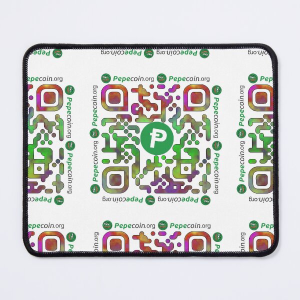 Item preview, Url PepeCoin $PEP QR CODE WHITE designed and sold by NoiseToSeeYou.