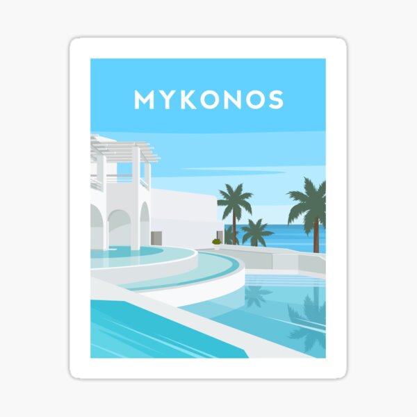 Item preview, Mykonos, Greece - Greek Islands designed and sold by typelab.