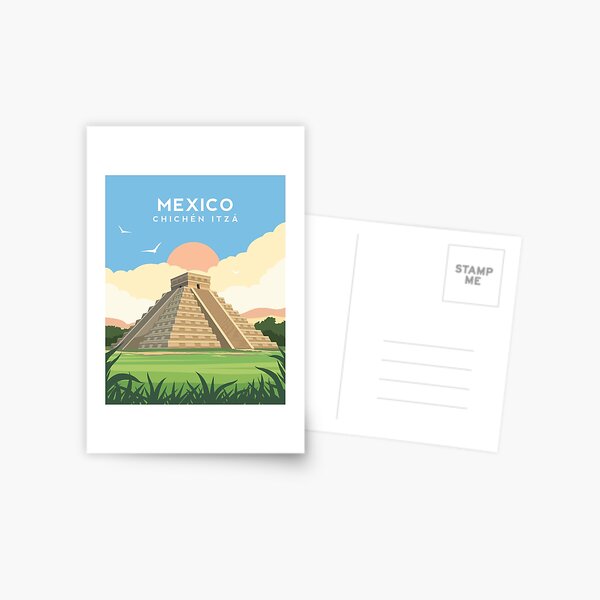 Item preview, Mexico - Chichen Itza of Yucatan Peninsula designed and sold by typelab.