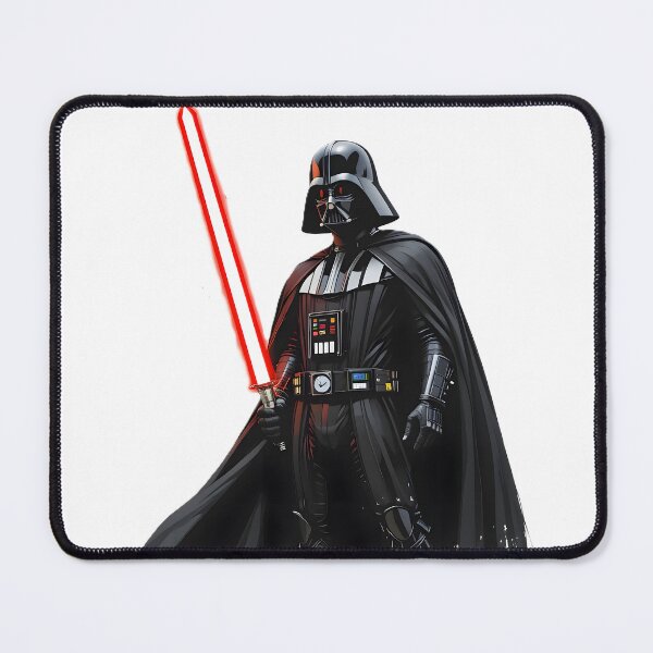 Artikelvorschau, Künstlerische Nahaufnahme von Darth Vaders Entschlossenheit entworfen und verkauft von ART ATTACK ZONE.