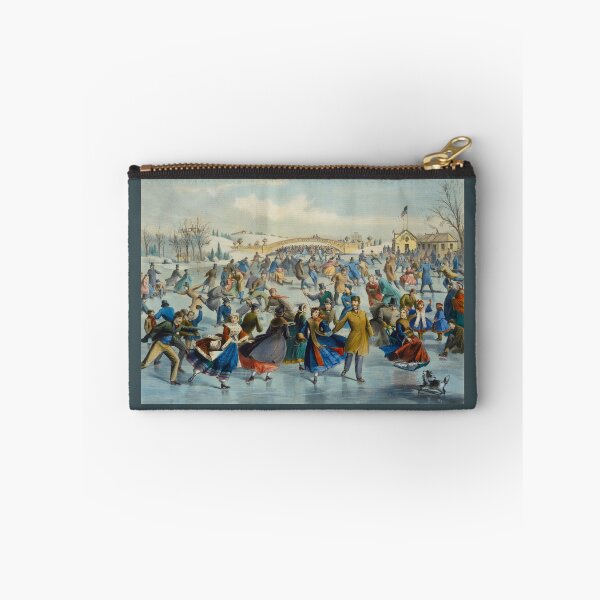 Item preview, Skating in Central Park  (1862) designed and sold by 19th Century in Color.