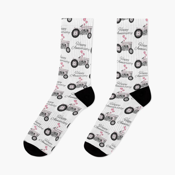 Item preview, Happy Anniversary, Vintage Tractor Enthusiast Farmer Wedding designed and sold by doodlerob.