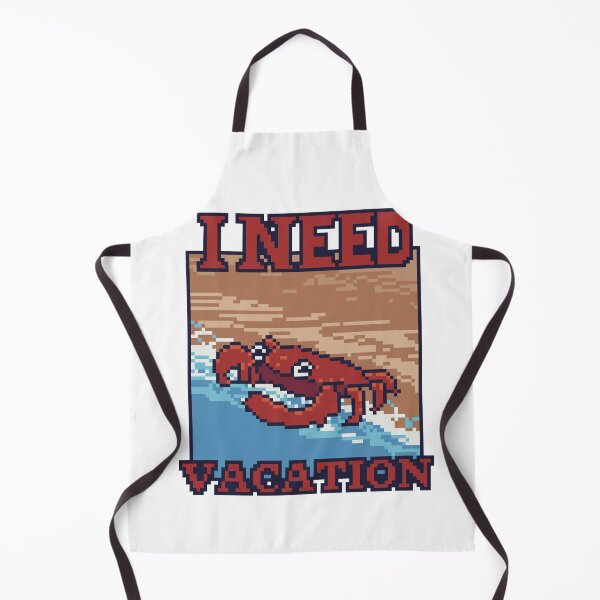 Item preview, Vacation Crab pixel art designed and sold by Ekira Pop Pixel.
