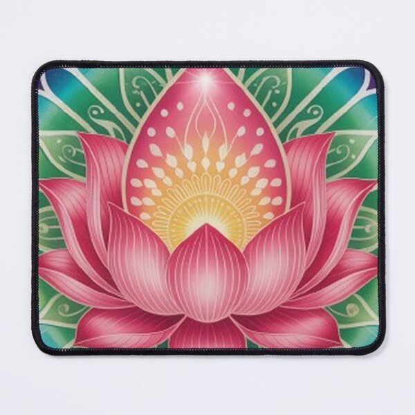 Item preview, Spiritual mandala with a lotus. designed and sold by Lilashakti ⭐️ ⭐️ ⭐️ ⭐️ ⭐️.