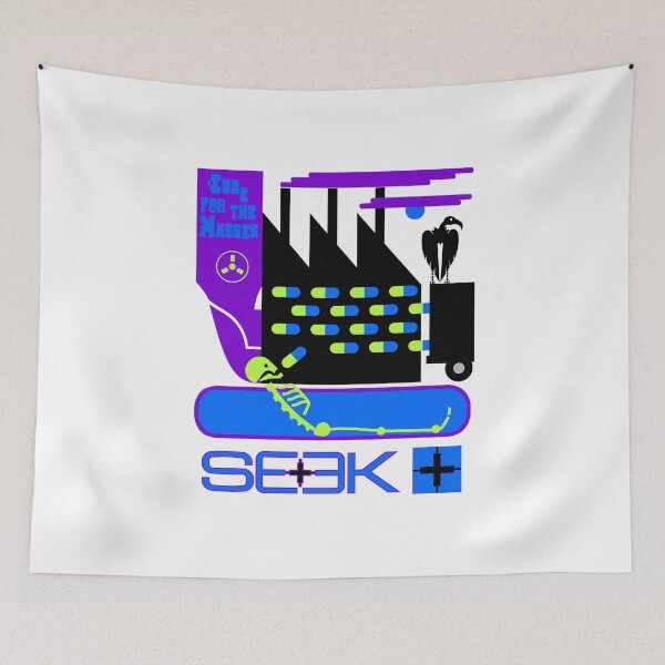 Item preview,  Seek skateboards vintage  designed and sold by Paintbase.