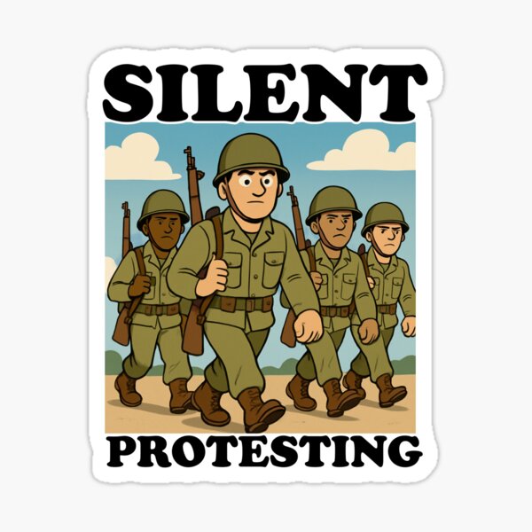 Item preview, Silent Protesting designed and sold by NoKing.