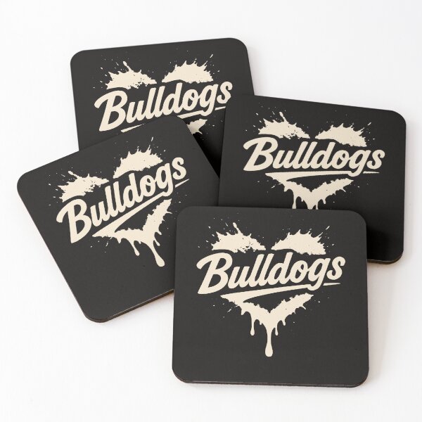 Item preview, Retro Bulldogs Heart Shirt – Grungy Sports Spirit Gift designed and sold by ArmyAbodo.
