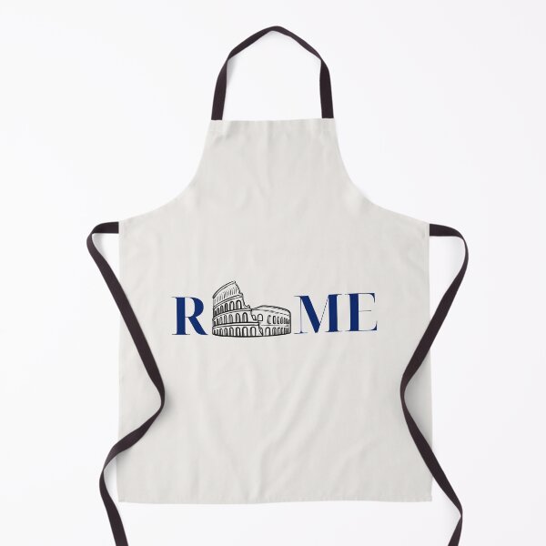 Item preview, “ROME” Typography Art in Deep Navy designed and sold by MetaMuralStudio.