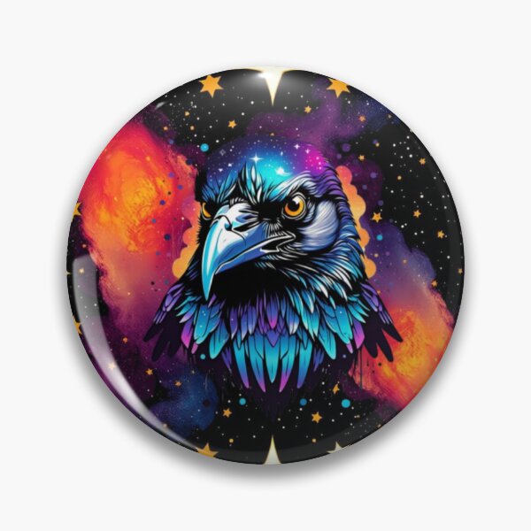 Item preview, Cuervo espacial designed and sold by Korral.