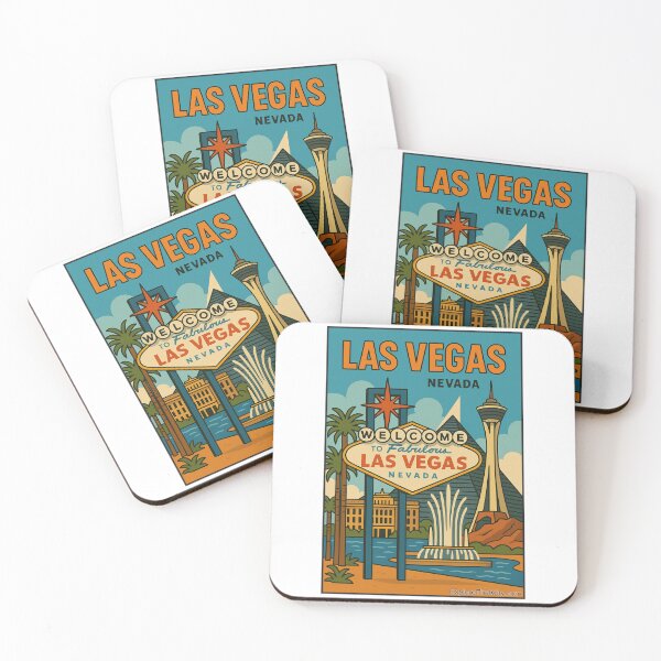 Item preview, Las Vegas, Nevada – Retro Travel Design designed and sold by Explore That City.